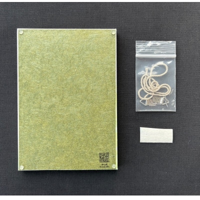 箔アートプレート　2Lサイズ3枚選-1