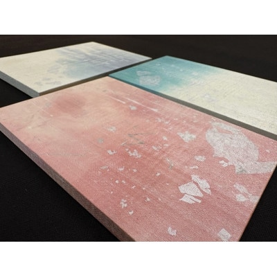 箔アートプレート　2Lサイズ3枚選-2