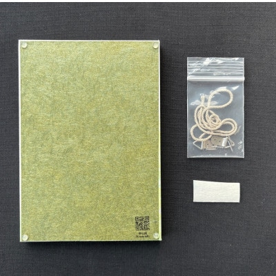 箔アートプレート　2Lサイズ3枚選-2