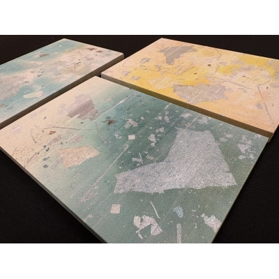 箔アートプレート　2Lサイズ3枚選-3