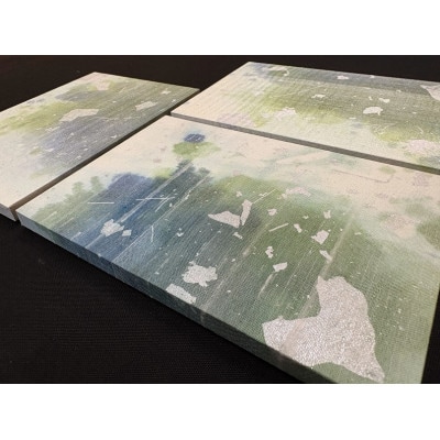 箔アートプレート　2Lサイズ3枚選-5