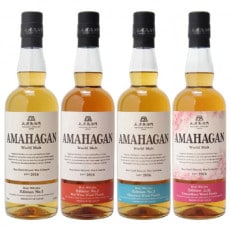 長濱蒸溜所 AMAHAGAN World Malt 700ml&times;4本セット