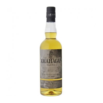 長濱蒸溜所　AMAHAGAN World Malt Edition Peated　700ml