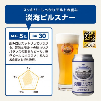長濱浪漫ビール 淡海ピルスナー 24本