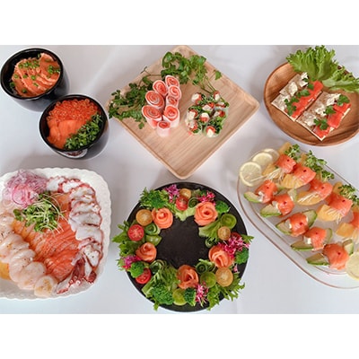 スモークサーモン(切り落とし)100g×5パック