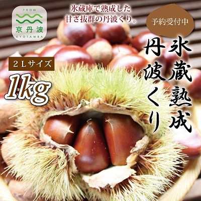 京都・京丹波町産　栗　氷蔵熟成・丹波栗　1kg