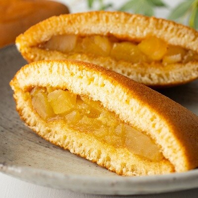 京丹波の老舗和菓子店特製　栗どら焼き12個入り
