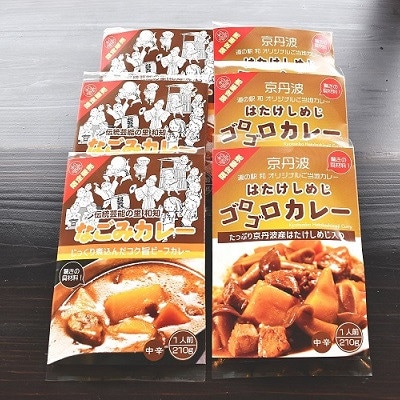 駅長おすすめご当地カレー　はたけしめじゴロゴロカレーとコク旨ビーフカレーセット