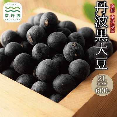【 年内発送 】 丹波黒大豆 2Lサイズ 600g 令和7年産 黒豆