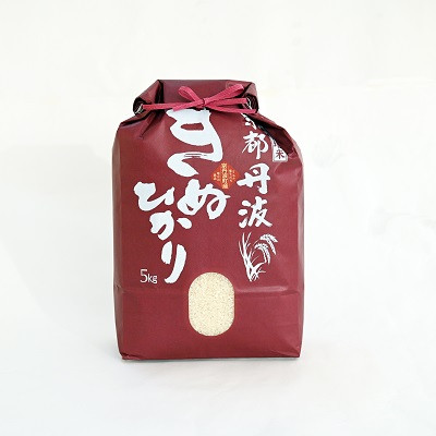 【毎月定期便】京丹波きぬひかり5kg　京都　精米全6回