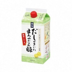 だしのきいたまろやかなお酢(1000ml)×6個入り