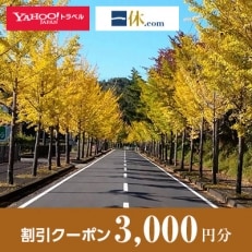 【京都府京丹波町】一休.com・Yahoo!トラベル割引クーポン(3,000円分)