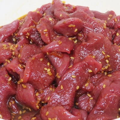 【伊那谷ジビエ】たれ漬け鹿肉690g(230g×3パック)高タンパクな鹿肉を使用した焼肉