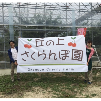 【丘の上さくらんぼ園】紅秀峰　訳あり　1kgバラ詰め♪　大満足の食べ応え
