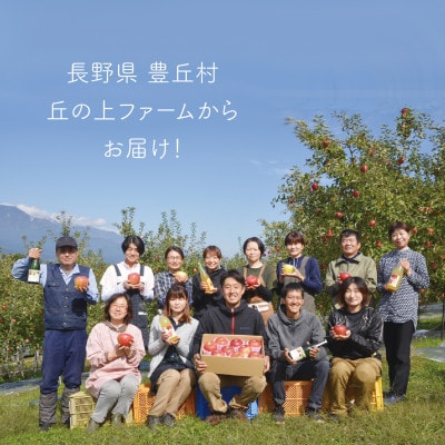 【丘の上ファーム】りんご「シナノゴールド」家庭用10kg(22-36玉)2025年10月～12月発送