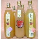 【金の蜜】果実飲み比べジュース3種6本セット(桃2本、サンふじ2本、シナノリップ2本)