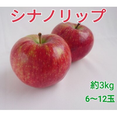 アグリスタくましろのシナノリップ　ご家庭用約3kg(6～12玉)　8月上旬より順次発送