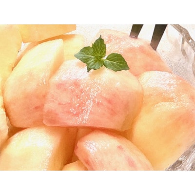【7月下旬より順次発送】南信州産「桃」あかつき 約3kg【10~12玉】