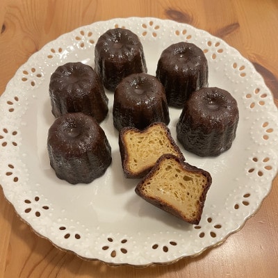 カリッと!もちっと!カフェのカヌレ<バニラ味>　6個入り