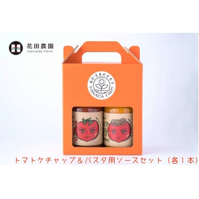 トマトケチャップ&パスタ用ソースセット(各1本)