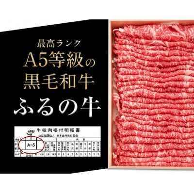 【ミシュラン掲載】ふるの牛　A5特選切り落とし　750g(牧場直送)