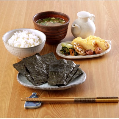 【福岡有明のり】初摘み味海苔(九州醤油)3本セット(計240枚)