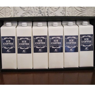 このみ珈琲オリジナル　リキッドアイスコーヒー　1L×6本入り