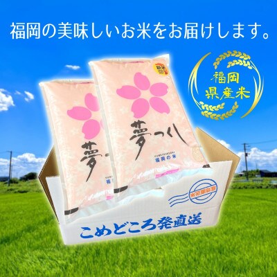 令和5年産 福岡県産 夢つくし(10kg)