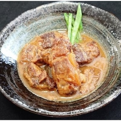 鹿児島黒豚とんこつみそ煮(280g×6袋)【富士食品】　B-127 