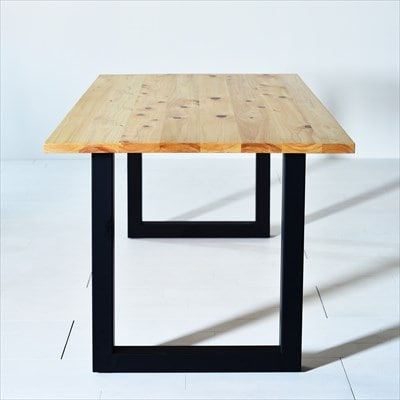 HINOKI TABLE(1台・W140)霧島ヒノキと大川家具のコラボ【井上企画】　P7-001　