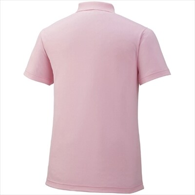 ミズノ・ポロシャツ　ライトピンク_2XL　A0-280-07