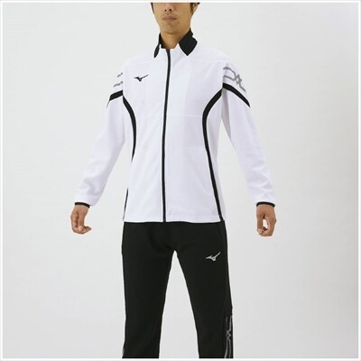 ミズノ・ウォームアップ上下セット　<上:01_3XL　下:09_3XL>　E0-009-07