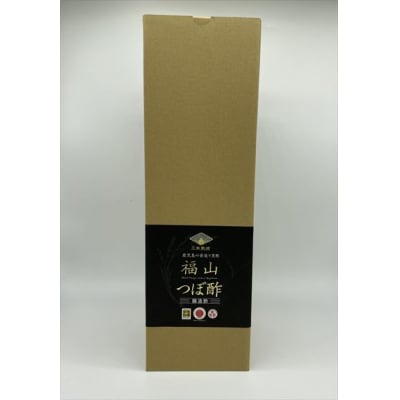 伝統の壺造り黒酢 福山つぼ酢1年熟成(1800ml)【福山つぼ酢】　K-118 