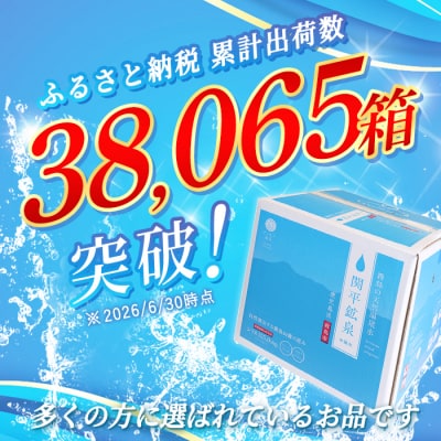 <定期便・全3回>関平鉱泉水10L×2箱ずつお届け(計6箱)【関平鉱泉所】　K-185