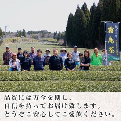 産地直送霧島茶5本セット(100g×5本)【ヘンタ製茶】K-223