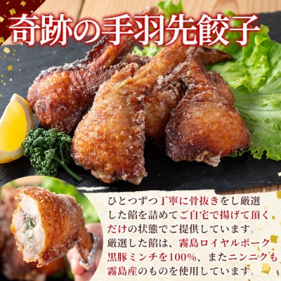 霧島高原純粋黒豚使用!餃子2種セット【MAGONIMO餃子】 K-285-C