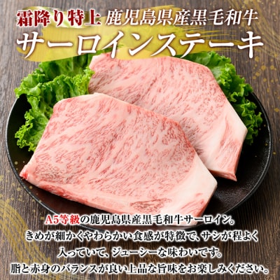県産黒毛和牛《A5等級》霜降り特上サーロインステーキ(400g)【ビーフ倉薗】K-318-A