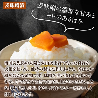 手作り純赤みそ造り 麦味噌漬 (200g×4P計800g)【財宝】K-395-A