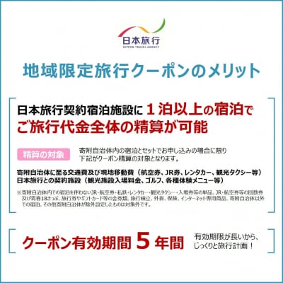鹿児島県霧島市 日本旅行 地域限定旅行クーポン(15,000円分)【日本旅行】K-338