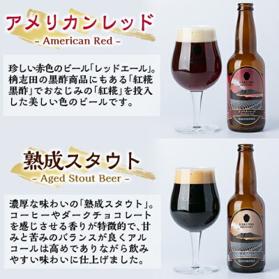 クラフトビール5本セット!【福山黒酢】K-066 