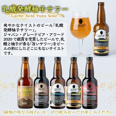 クラフトビール5本セット!【福山黒酢】K-066 