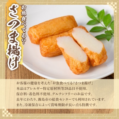 お魚食べてる?冷凍さつま揚げ100本セット(10本入り×10袋) K-537【植山かまぼこ屋】 