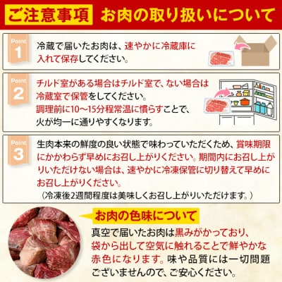 鹿児島県産A5等級黒毛和牛ヒレサイコロステーキ(計400g)【ふるさと産直バザール】K-474-B
