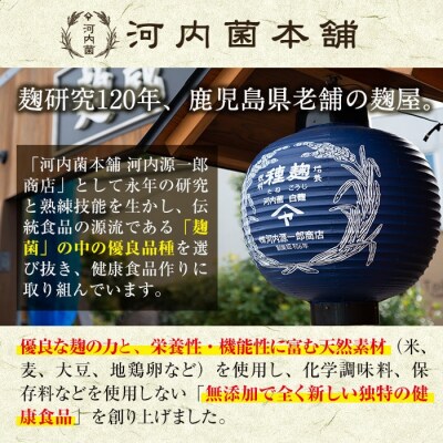 《定期便・全6回》茶麹 乳酸菌入り酵素サプリメント62粒入(計6袋)【河内菌本舗】　C5-029-B