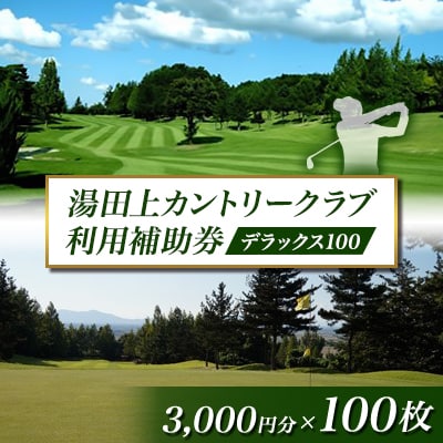湯田上カントリークラブ利用補助券デラックス100