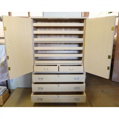 総桐タンス 1090巾大洋下三 国産桐箪笥 収納家具 [高橋新吾タンス店] 【1687S01】