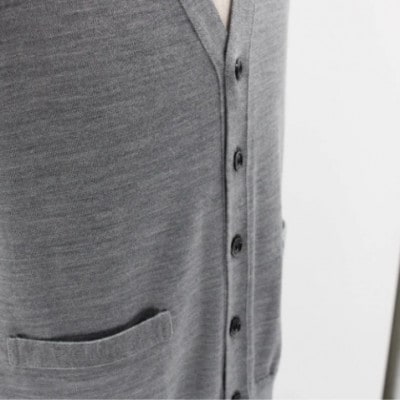 メンズニットベスト 　ネイビー　Lサイズ