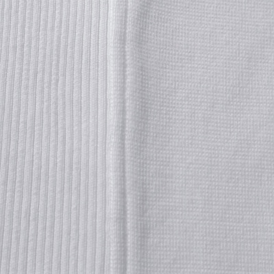 コットンミラノリブ半袖Tシャツ(メンズ)ホワイト・XL