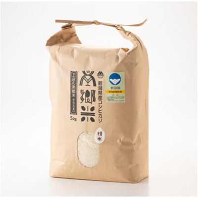 【毎月定期便】特別栽培米コシヒカリ100%「南郷米」精米 5kg(5kg×1袋)全6回