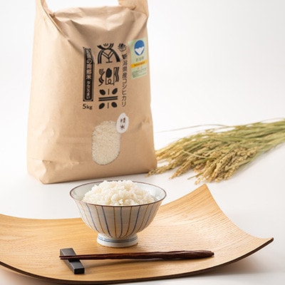 【2ヵ月毎定期便】[隔月3回定期便]特別栽培米コシヒカリ100%「南郷米」精米 5kg全3回